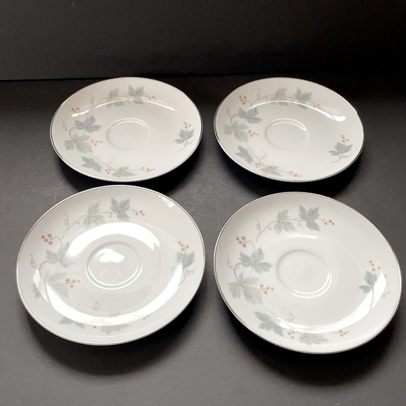 Sango Claire Dishes Tea Cup Saucer Set Dinner Plate Vintage China Bridal Wedding - Picture 9 of 14
